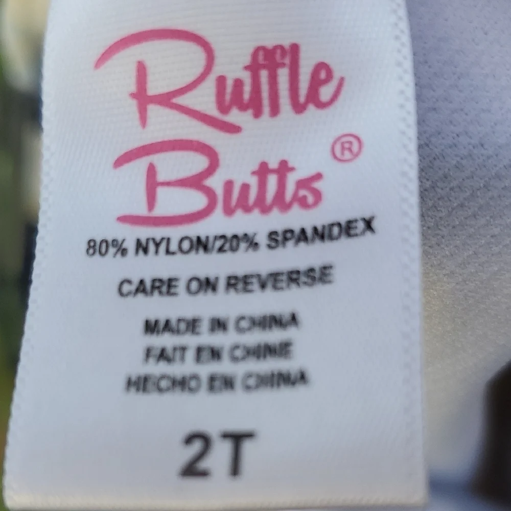 RuffleButts Birds of Paradise Swimsuit